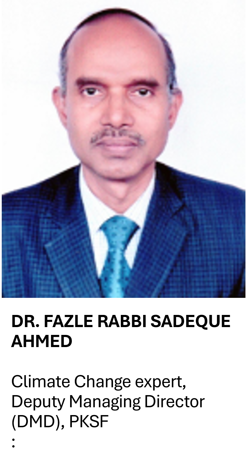 Dr. Fazle Rabbi Sadeque Ahmed