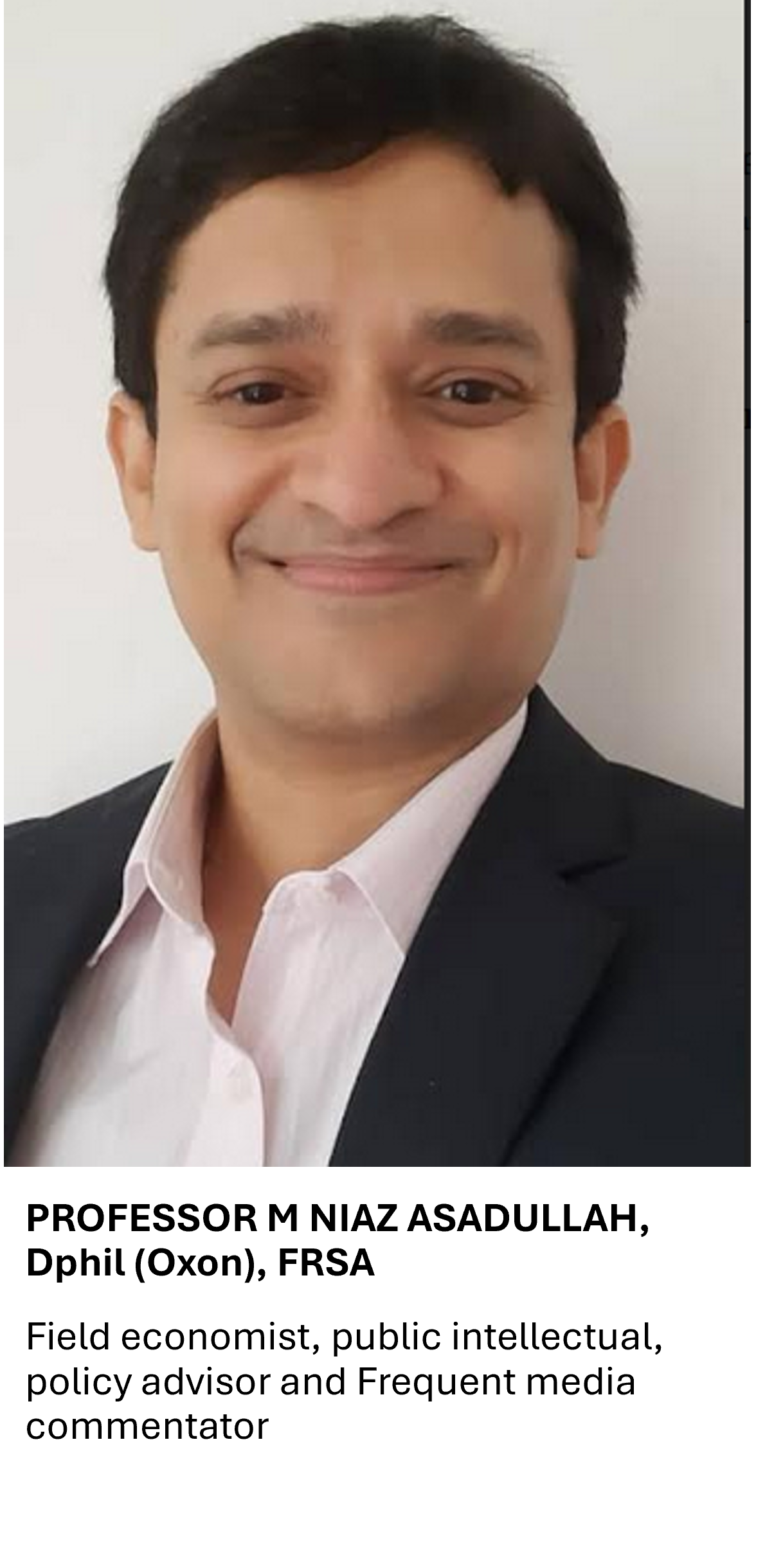 Professor M Niaz Asadullah