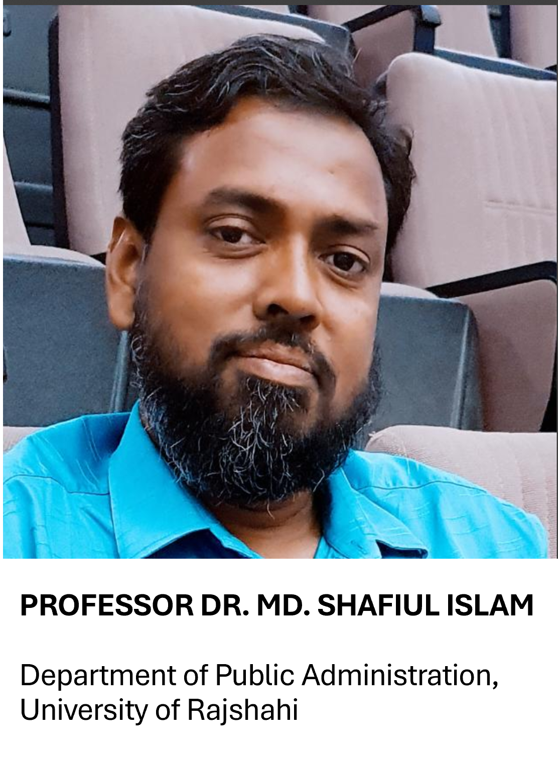 Professor Md. Shafiul Islam, Ph.D